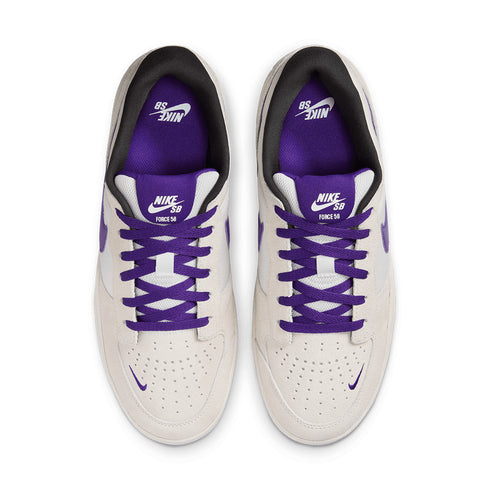 Nike Sb Force 58 Phantom / Court Purple / Summit White - Streetart.fr